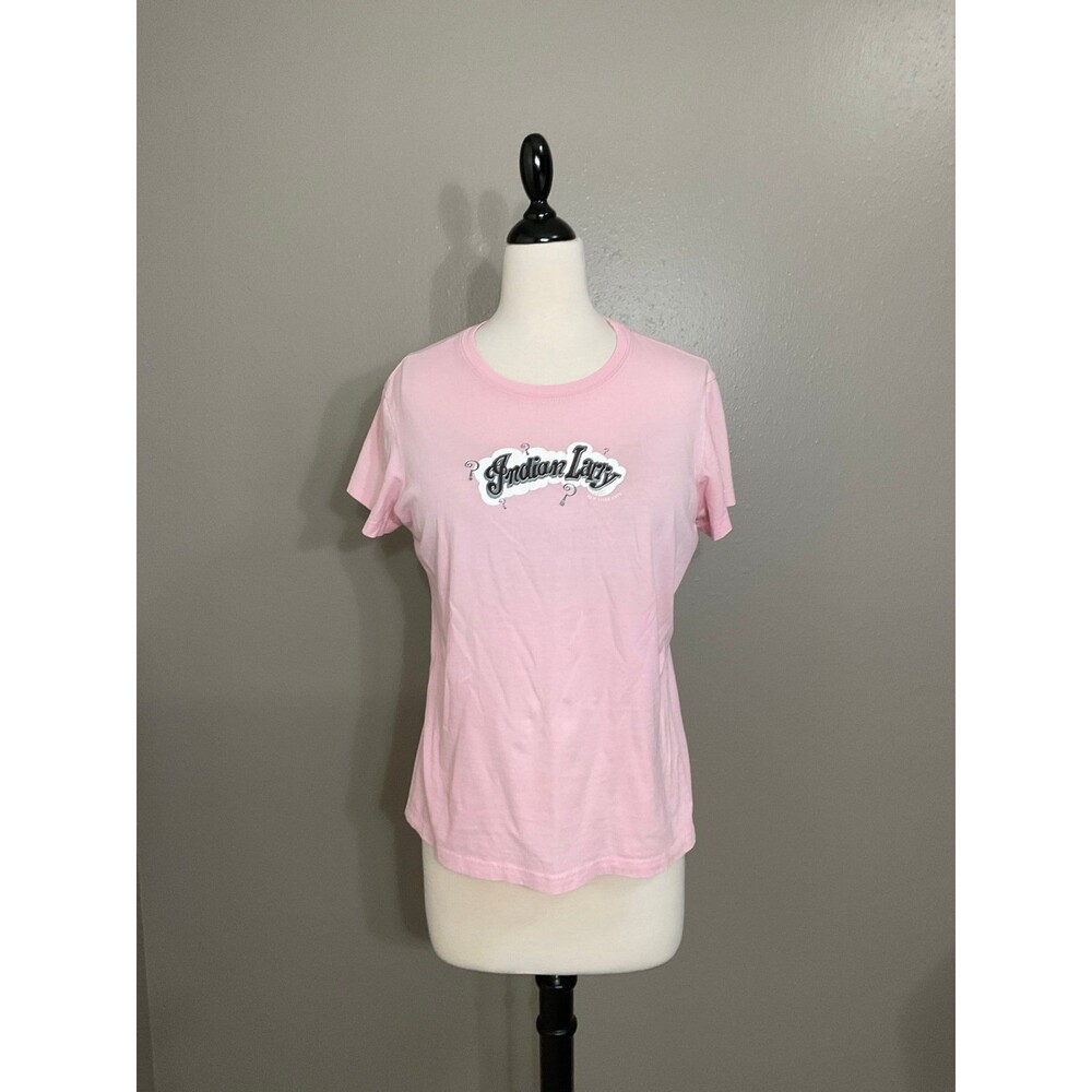 Women's Indian Larry Pink T-shirt
